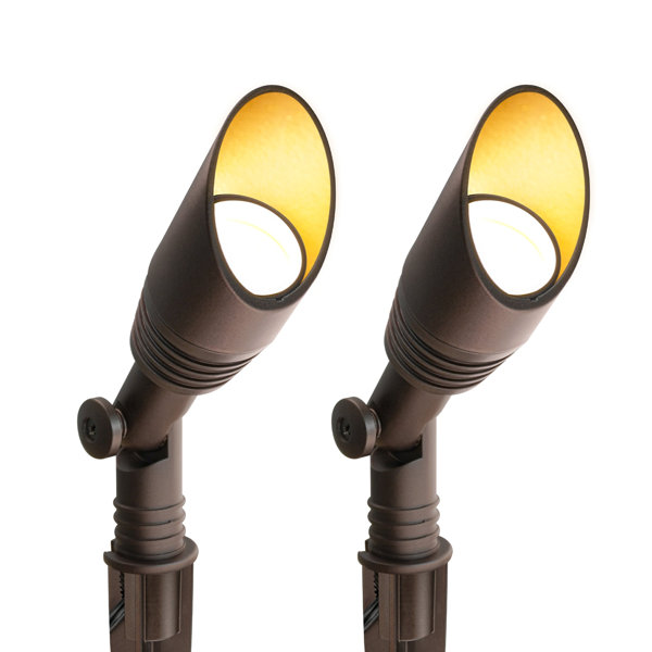 GKOplus Steel Low Voltage Integrated LED Metal Spot Light Pack Wayfair